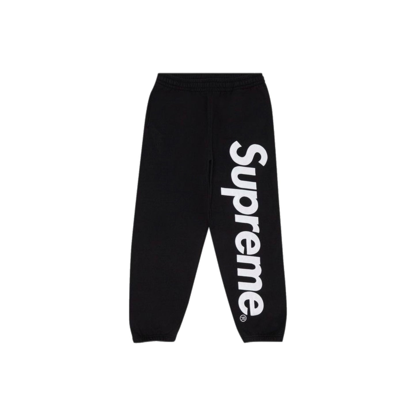 SUPREME Satin Applique Sweatpant (black)