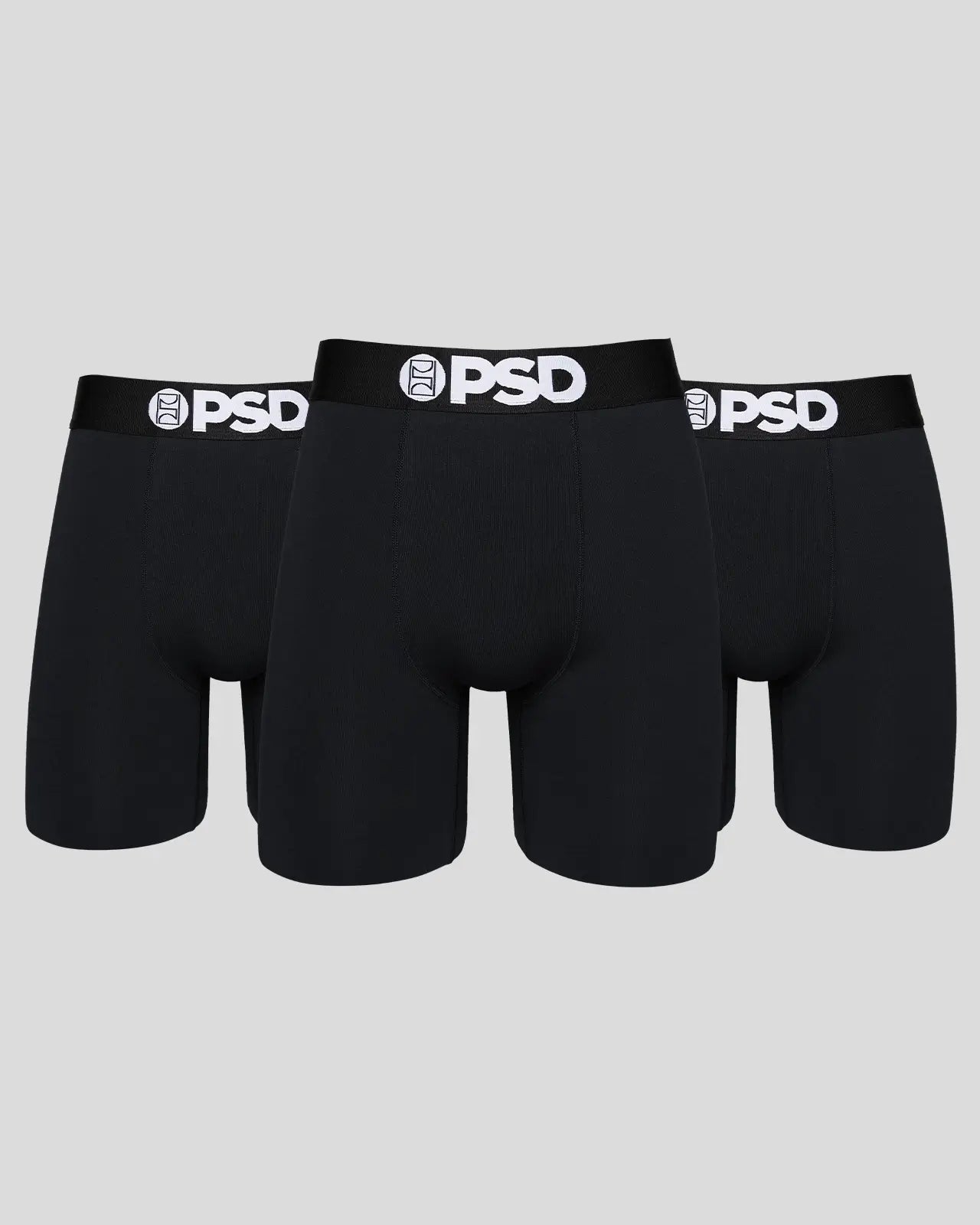 PSD Boxer Briefs 3 Pack (Black)