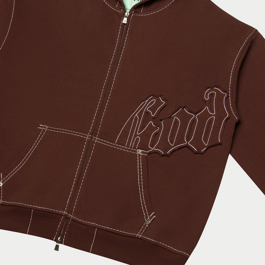 Godspeed OG Logo Stitched Sweatsuit (Mocha)