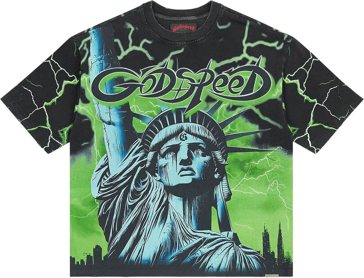 Godspeed Green Voltage T-shirt