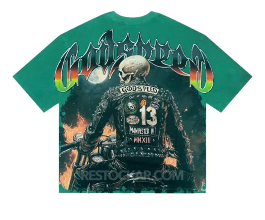GODSPEED Natural Disaster Tee (green)