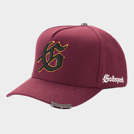 Godspeed Insignia Hat (Red Wine) MIA