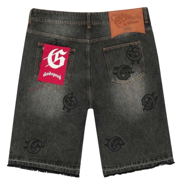 Godspeed Infinity Shorts (Black Wash)