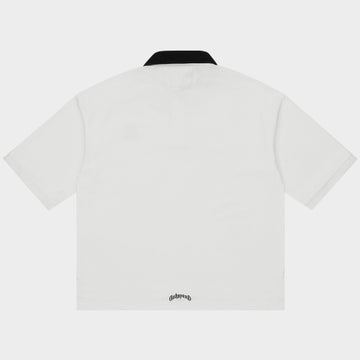 Godspeed Victor Minimal Crest Polo (White)