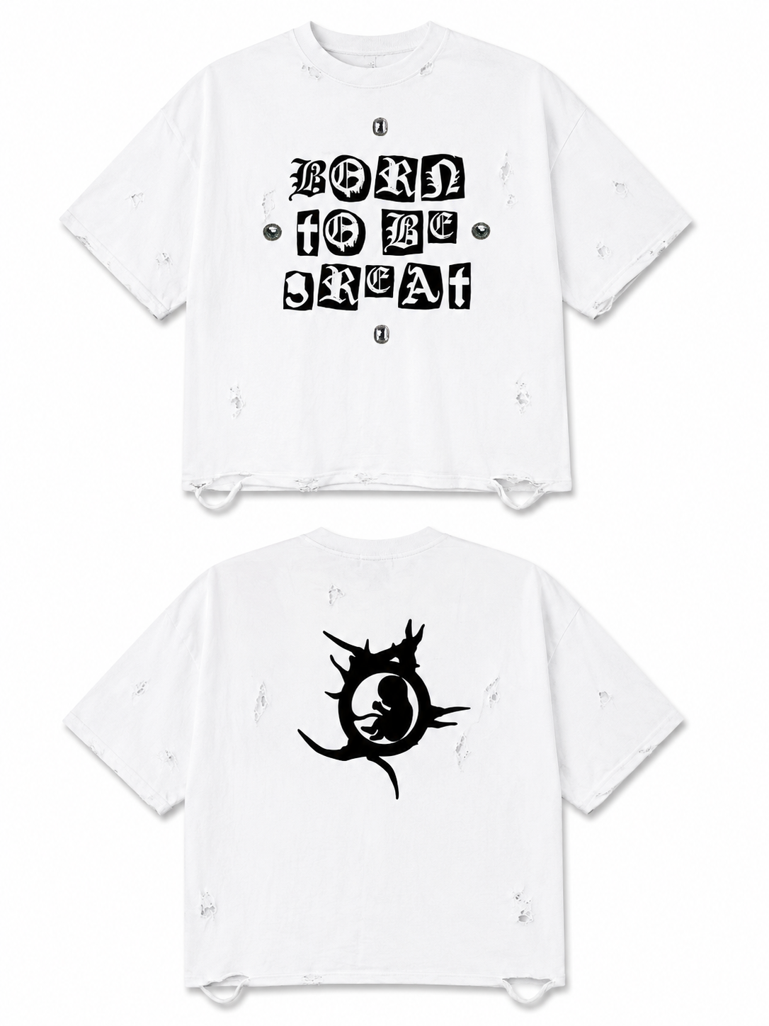 BTBG – Genesis White Tee