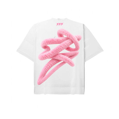 333 VISION (PINK-SHAGGY 333 T-SHIRT)