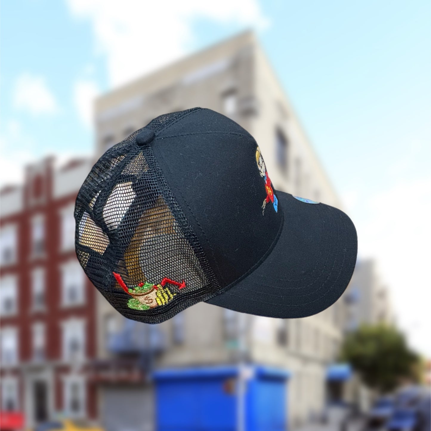 RICH BANKS BLACK TRUCKER HAT