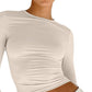 Women’s Slim Fit Shirt (tan)