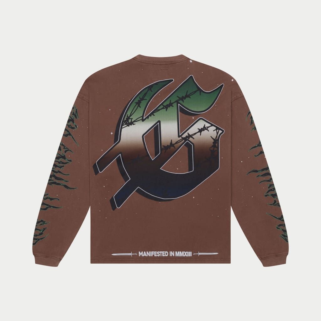GODSPEED Air Strike LS T-Shirt (mocha)