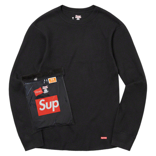 Supreme Black Thermal Tee