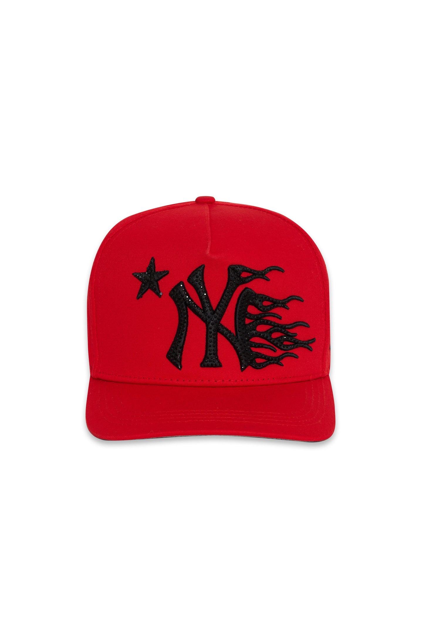 HELLSTAR NY Snapback Hat (red)