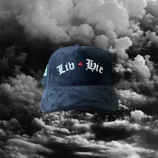 LIV HIE BLACK SUEDE HAT