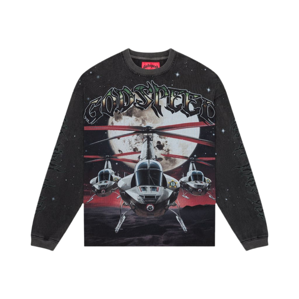 GODSPEED Air Strike LS T-shirt (black)