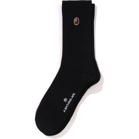 BAPE ONE POINT SOCKS (black)