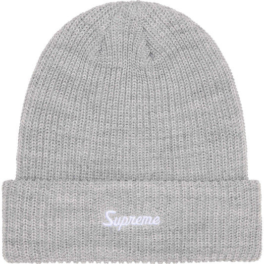 SUPREME Loose Gauge Beanie (Grey)