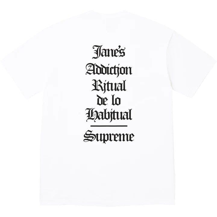 SUPREME Jane’s Addiction Ritual Tee (white)