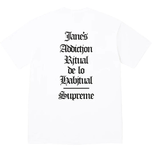 SUPREME Jane’s Addiction Ritual Tee (white)