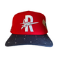 ROUGHPLAY Red and Navy Hat