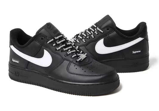 SUPREME Black/White Air Force 1