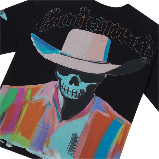 GODSPEED Pastel Cowboy T-Shirt (Black Wash)