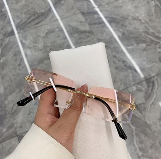 Rimless/Vintage Sunglasses