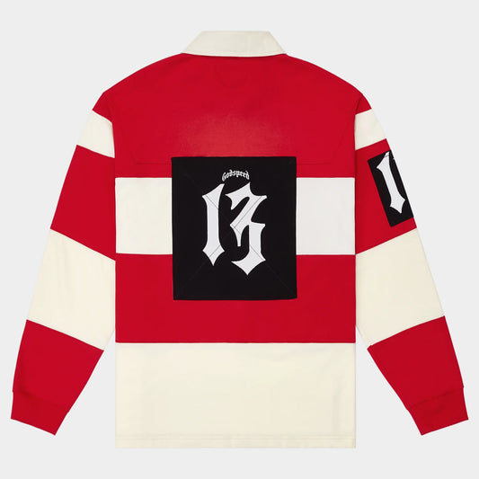 Godspeed Classic Field Rugby Shirt (Cream/Red)