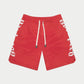 GODSPEED Court Side Tie Dye Sweatshorts (red)