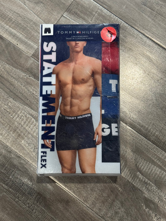 TOMMY HILFIGER Statement Flex Boxers (Red,Blue,Navy)