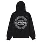 SUPREME Immortal Circle Logo Hooded Sweatshirt (Black)