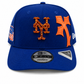 Polanco Caps New York Mets Iced-Out Blue Cross Hat