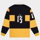 Godspeed Classic Field Rugby Shirt (Black Yellow)
