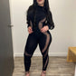 MY BOO BLACK JUMPSUIT