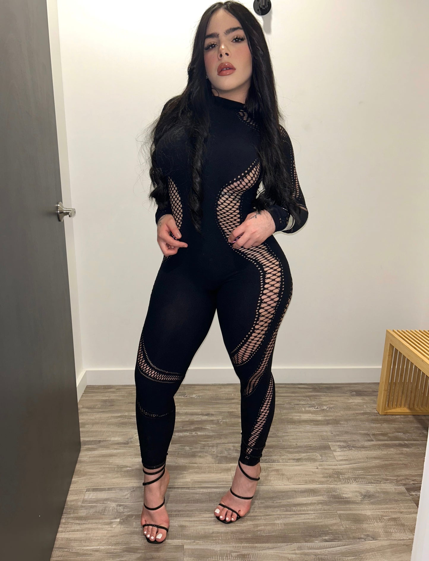 MY BOO BLACK JUMPSUIT