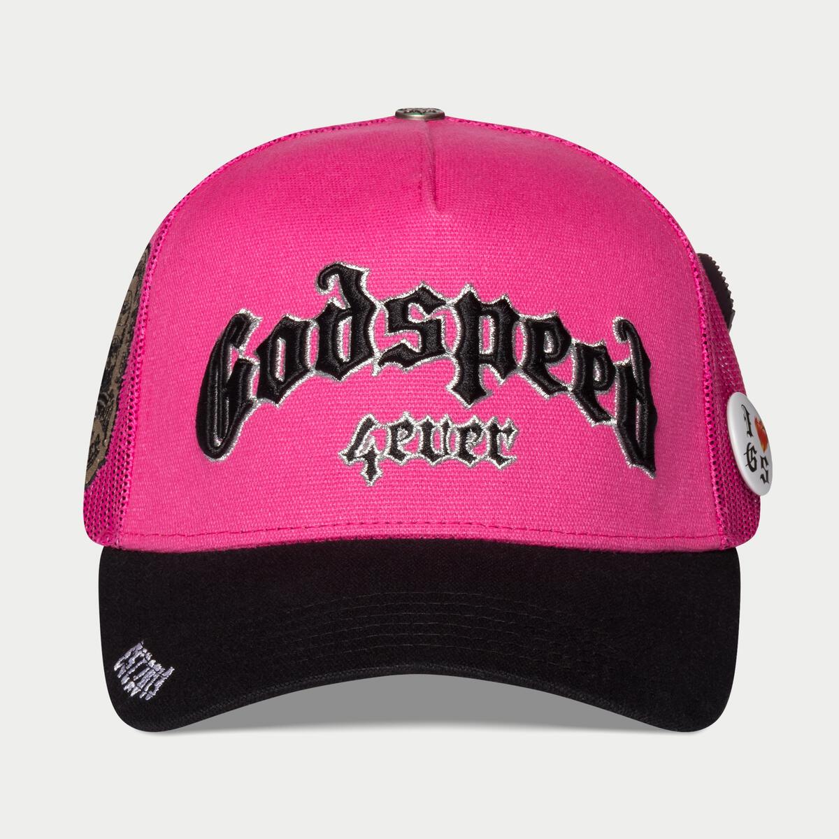 GODSPEED GS FOREVER HAT (black/pink)