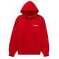 SUPREME Immortal Circle Logo Hooded Sweatshirt (Red)