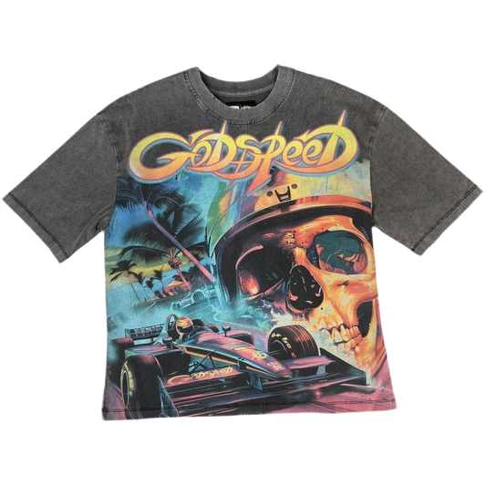GODSPEED F1 Dreams Tee (Grey Wash)