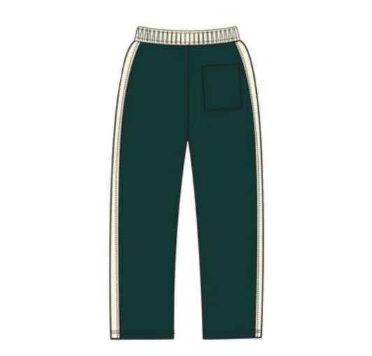 MR.WAVE Distressed Wave Sweatpants (green)