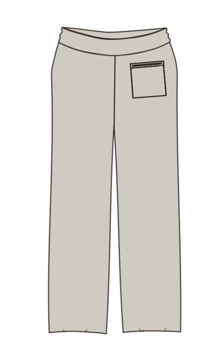 MR.WAVE CREW DISTRICT SWEATPANTS (Cream/Red)