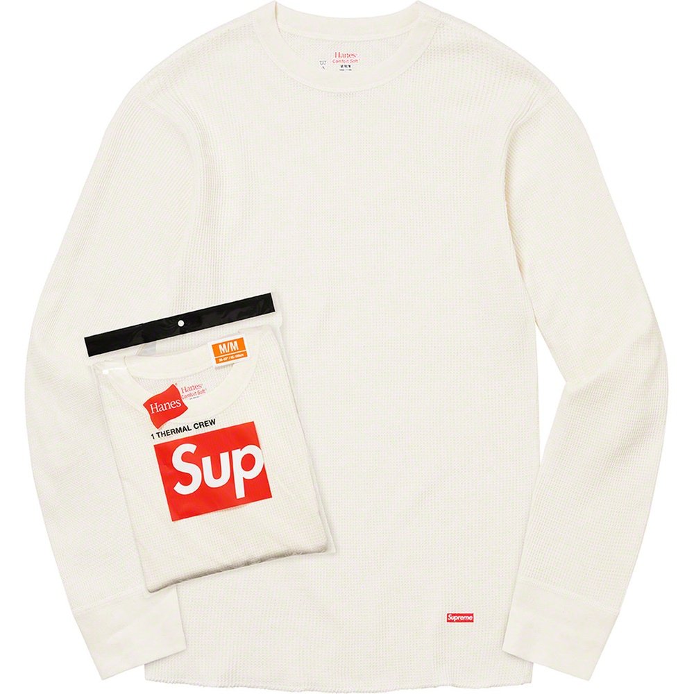 Supreme White Thermal Tee