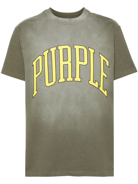 Purple Brand Green “Collegiate” Tee