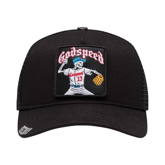 Godspeed “Mood” Trucker Hat II (Black Interchangeable Patches)