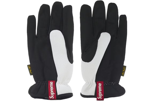 Supreme Mechanix FastFit MLB Teams Gloves (White)