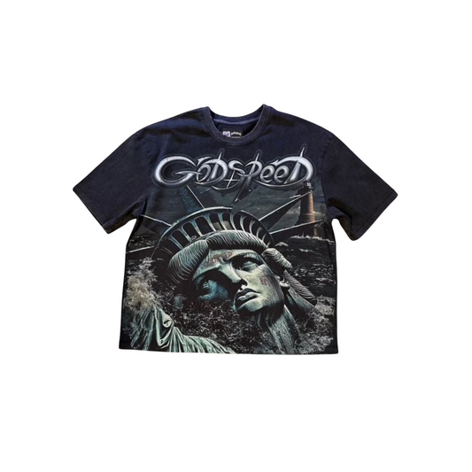 GODSPEED Sunken Liberty 2 T-Shirt (Black Wash)