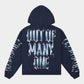 GODSPEED Chrome MOTTO Hoodie (Navy Wash)