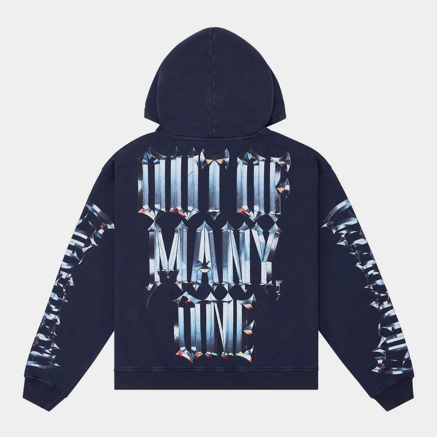 GODSPEED Chrome MOTTO Hoodie (Navy Wash)