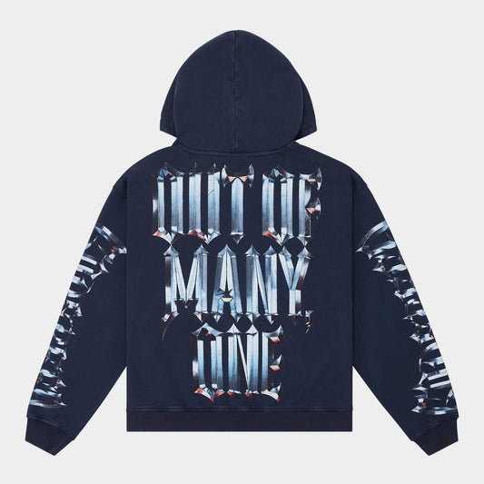 GODSPEED Chrome MOTTO Hoodie (Navy Wash)
