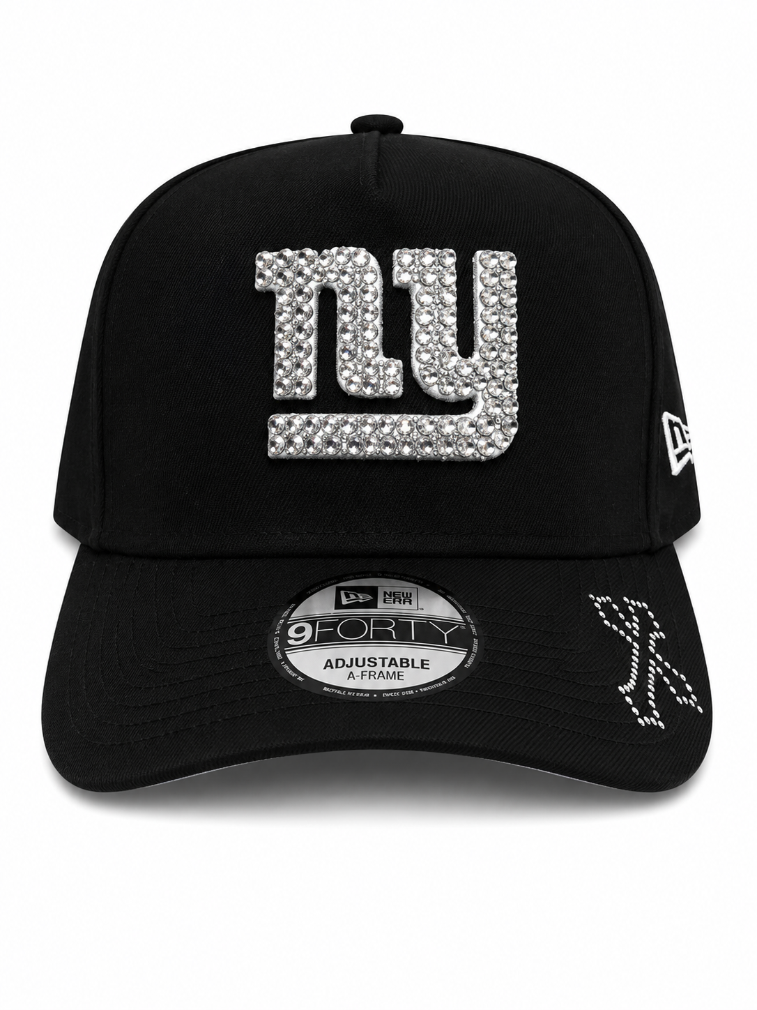Polanco Caps New York Giants Iced-Out Black Hat