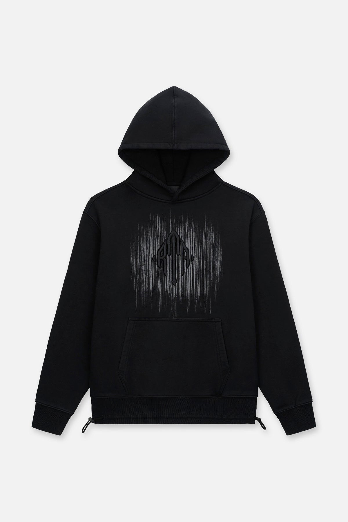 RTA Jordan Hoodie Etched Monogram (black)
