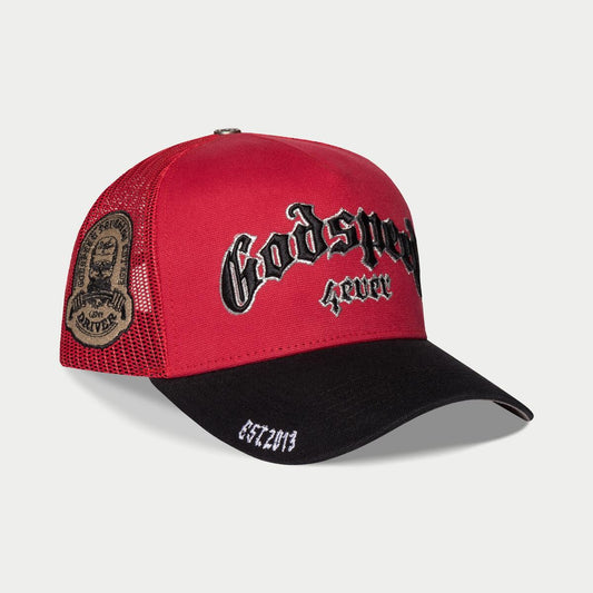 GODSPEED GS FOREVER HAT (black/red)