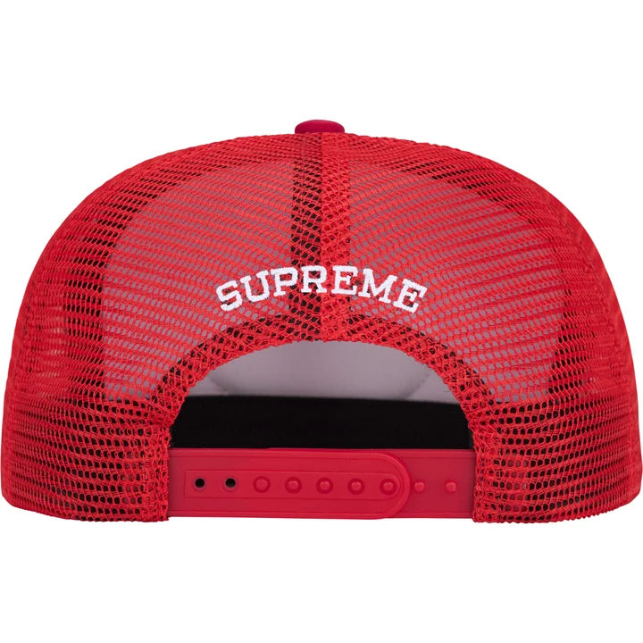 SUPREME Authorized Mesh Back 5-Panel (Red)